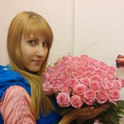 55 розовых роз 60 см